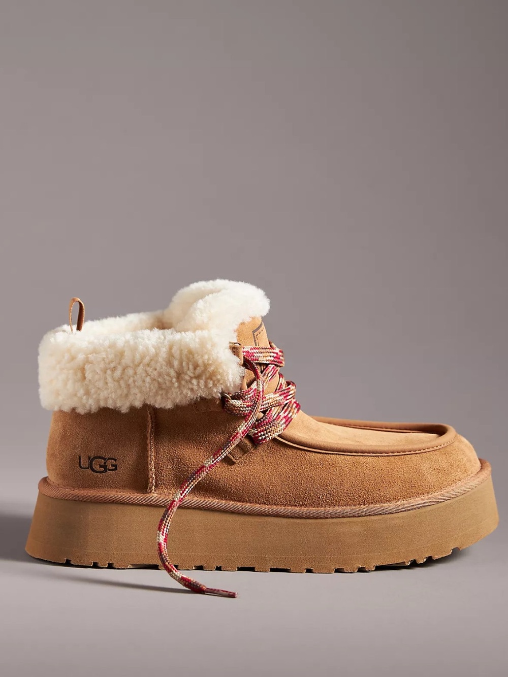 UGG Funkarra Cabin Cuff Boots – Chestnut | 9